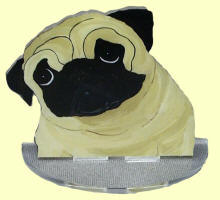 3D Sculpture  - Pug Design A46