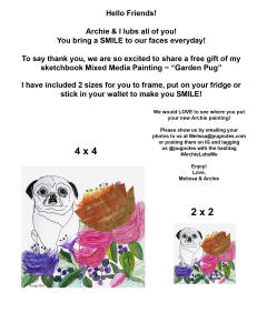 Download your "Garden Pug" Free Gift