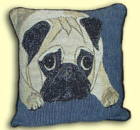 Fawn Pug Pillow