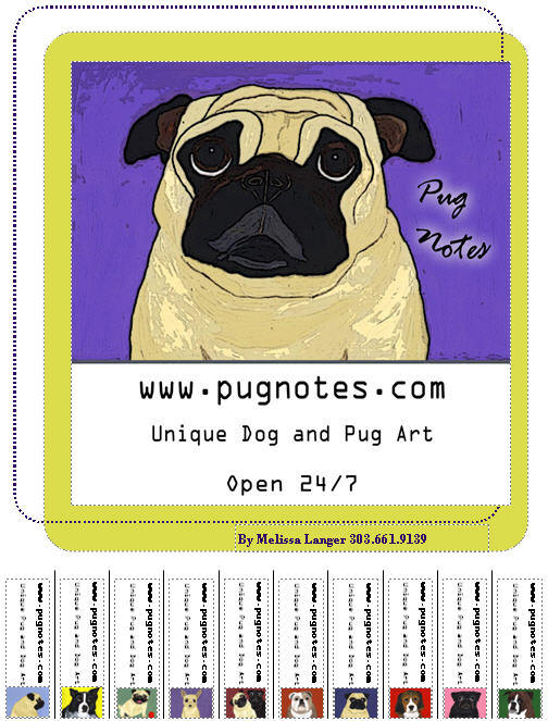 Pug Notes Flyer