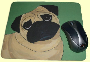 Mousepad - Pug Design A35