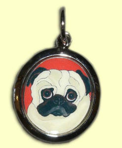 Pendant - Pug Design A56
