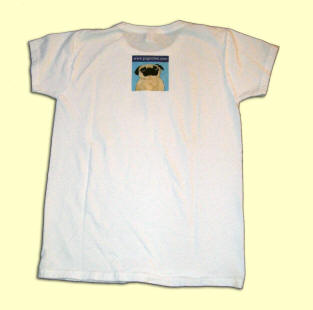 The back of each shirt features the Exclusive Pug Notes Logo.