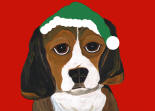 (HBEA) Holiday Beagle